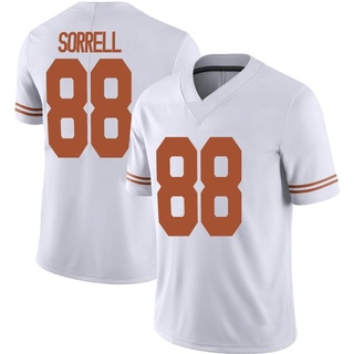 Barryn Sorrell Limited White Men's Texas Longhorns Alternate Football Jersey