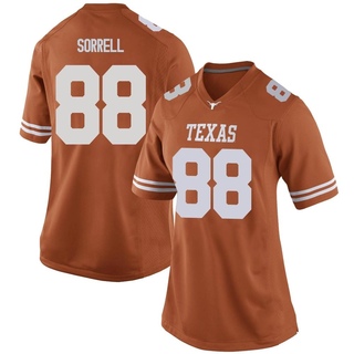 Barryn Sorrell Replica Orange Women's Texas Longhorns Women Football Jersey