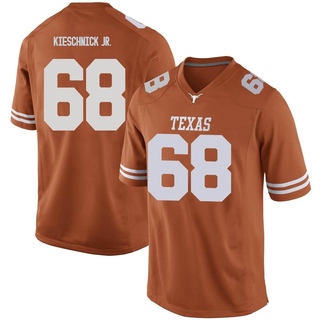 Brooks Kieschnick Jr. Replica Orange Men's Texas Longhorns Mens Football Jersey