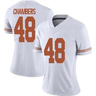 Bryce Chambers Limited White Women's Texas Longhorns Alternate Football Jersey