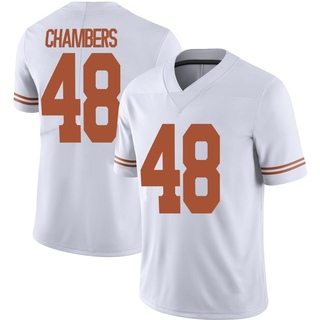 Bryce Chambers Limited White Youth Texas Longhorns Alternate Football Jersey