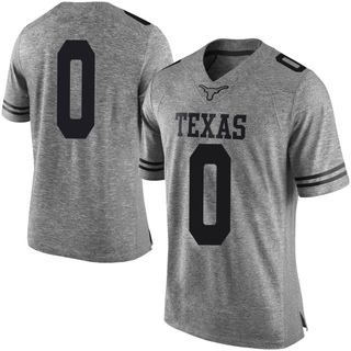 DeAndre Moore Jr. Limited Gray Men's Texas Longhorns Mens Football Jersey