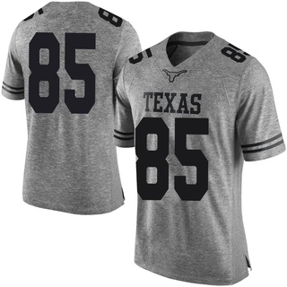 Gunnar Helm Limited Gray Men's Texas Longhorns Mens Football Jersey