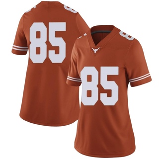 Gunnar Helm Limited Orange Women's Texas Longhorns Women Football Jersey