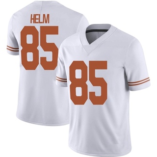 Gunnar Helm Limited White Men's Texas Longhorns Alternate Football Jersey
