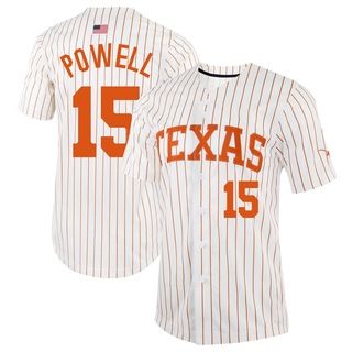 Texas State - NCAA Baseball : Davis Powell - Baseball Jersey – Athlete's  Thread